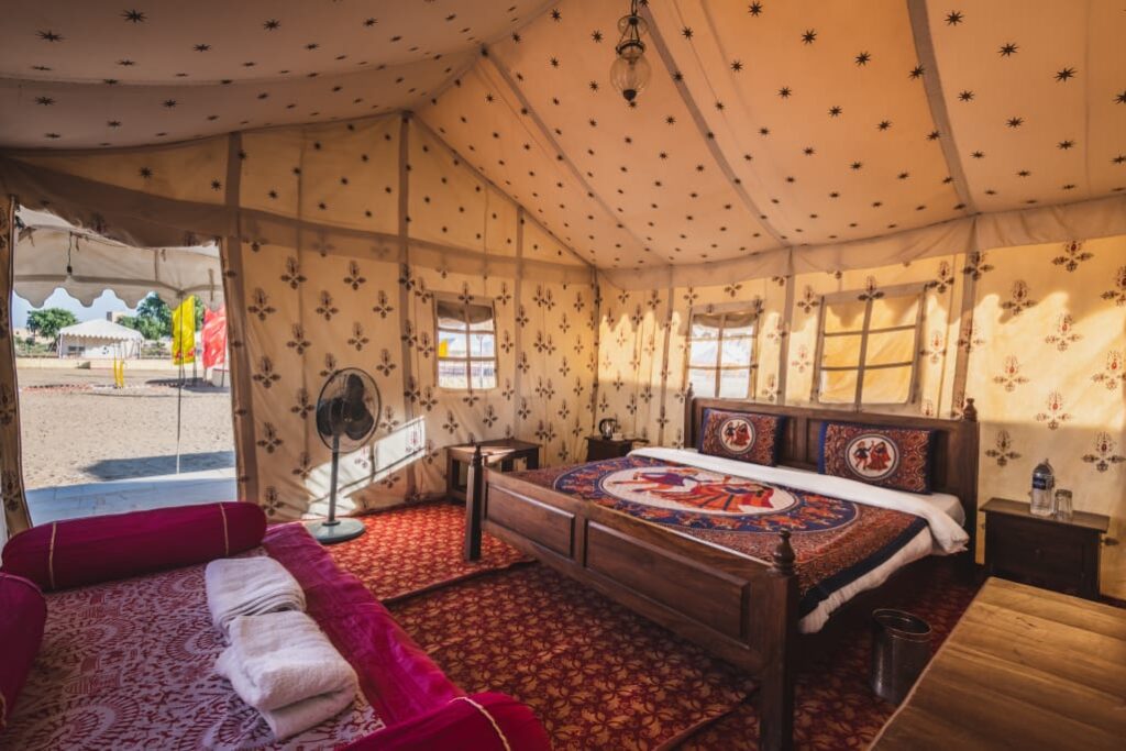 best jaisalmer desert camp